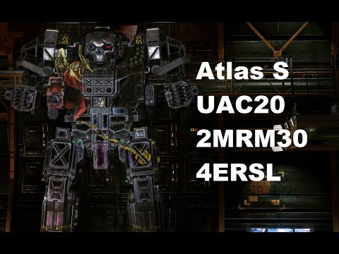 Mechwarrior Online : AS7-S "Terminated"(1xUAC20, 2xMRM30, 4xERSL, LE325)