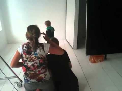 Backstage bij de fotoshoot! - Prénatal