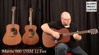 Video thumbnail for Martin 15 Series: 000-15SM vs 000-15M vs D-15M Comparison by Alamo Music Center