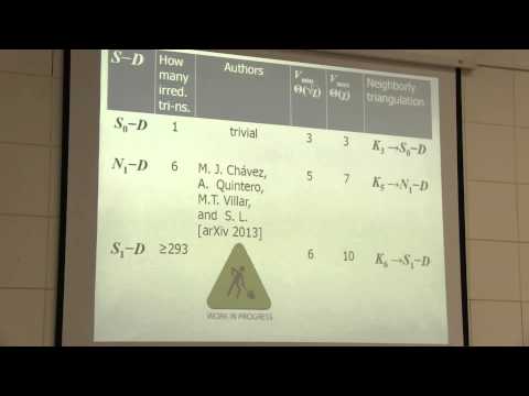 Jan 28. Talk 8. Irreducible triangulations of 2-manifolds with boundary.