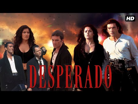 Desperado (1995) Fantasy/Thriller Movie in English explanation & review | Antonio Banderas, Salma |