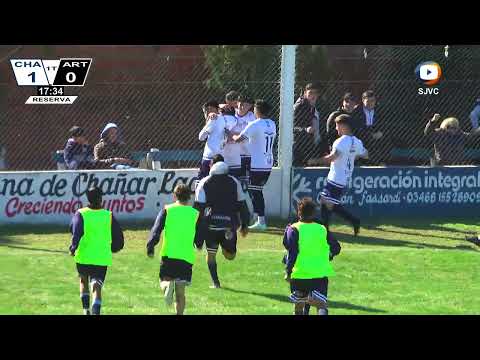 Goles en la Final de IDA en Reserva Chañarense vs Arteaga