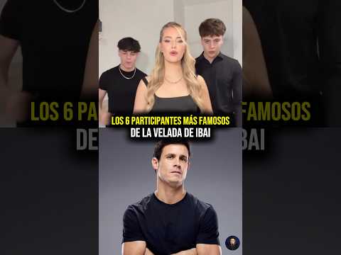 6 participantes famosísimos de la velada 6 de Ibai #ibai  #eduaguirre #cristianoronaldo #velada