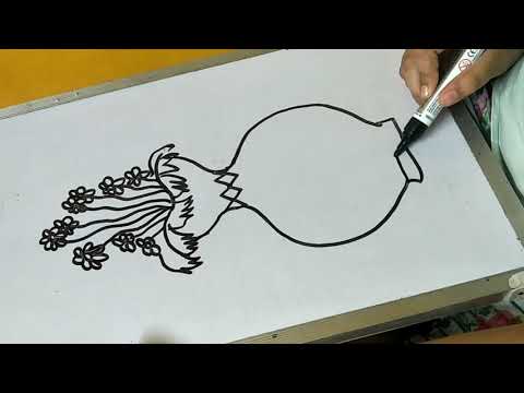 flower pot with flowers .. save plant save life😎