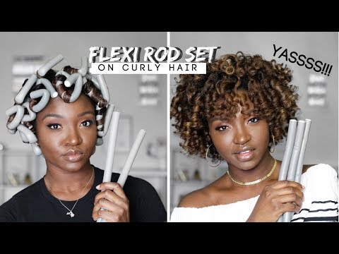 How To Use Flexi Rods For Curls On Natural Hair How To Use Flexi Rods For Curls On Natural Hair