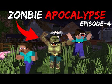 UNLEASHED: ZOMBIE VIRUS! Minecraft Apocalypse - Hindi