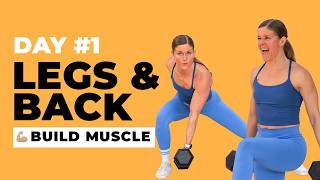 Summer Workout Challenge Day 1: 20-Minute Legs & Back Workout (Max 20)