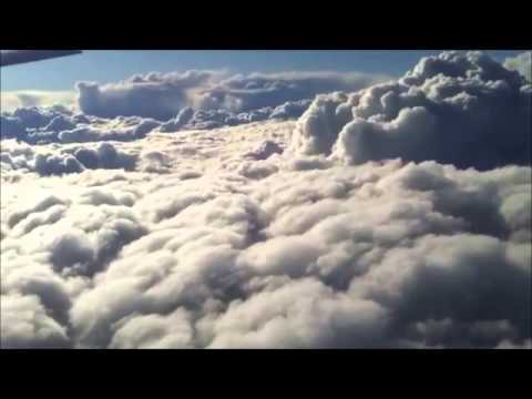 Así se ven las nubes desde el avión