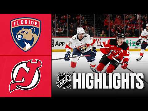 Panthers vs. Devils | NHL Highlights | March 03, 2026