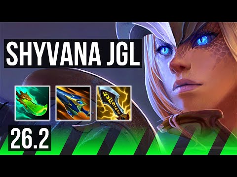 SHYVANA vs MASTER YI (JGL) | Perfect KDA: 13/0/7 | NA Challenger | 26.2