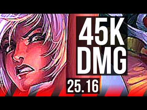 RIVEN vs IRELIA (TOP) | 45k DMG, Dominating | KR Master | 25.16
