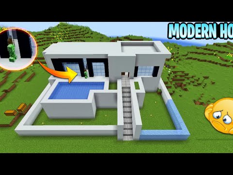 Build a modern house in Minecraft 😱 || Minecraft gameplay in Tamil | Episode 10