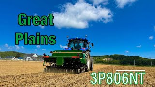 動画のサムネイル画像：Great Plains 不耕起ドリル 3P806NT