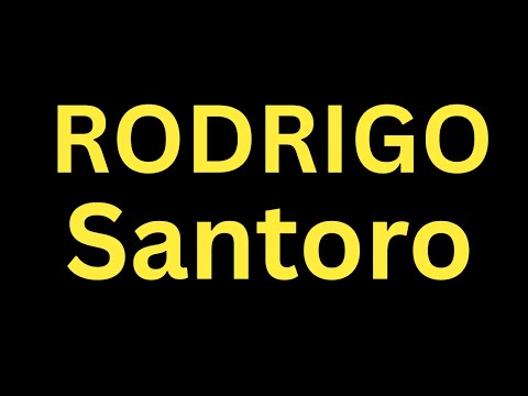 How To Pronounce “Rodrigo Santoro” Correctly? How to say Rodrigo Santoro?