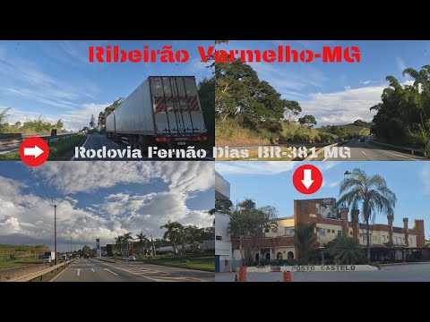 Ribeirão Vermelho-MG [Hotel Castelo] * Fernão Dias [BR-381 MG]. Gravado em 11/05/2025.