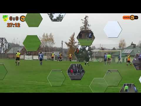 Azalia Wola Zarczycka - Sokół Hucisko 2:1 (0:0) skrót meczu 10.11.2019r.
