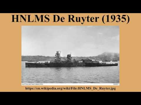 HNLMS De Ruyter (1935)