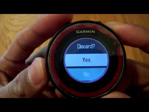 reset garmin 220