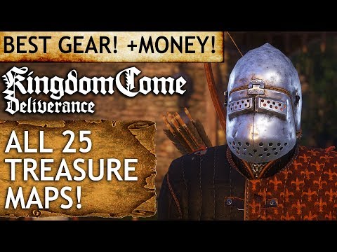 Kingdom Come: Deliverance - All 25 Treasure Maps