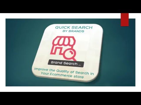 Quick Search by Brands Magento2 Extensions