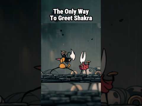 The BEST way to greet Shakra