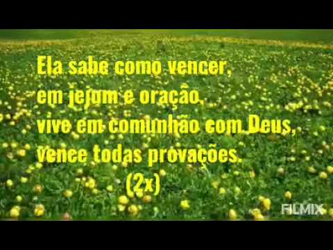 A MULHER VITORIOSA - CANTORA IRACELMA BRASIL   (LETRA E VOZ)