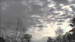 time lapse cloudy fall sky