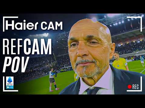 HAIER CAM | REF CAM POV: You Are The Referee in Atalanta-Juventus | Serie A 2025/26