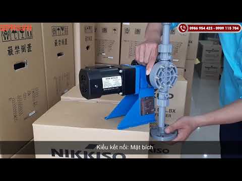 Máy bơm định lượng điện tử Nhật BX 30 PVC lưu lượng 43.8 lít/h