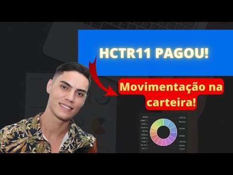 Finanças e investimentos: HCTR11 PAGOU ?! REINVESTINDO DIVIDENDOS!