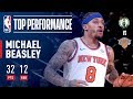 Michael Beasley Scores Season High 32 Pts Fires Up The Garden Crowd