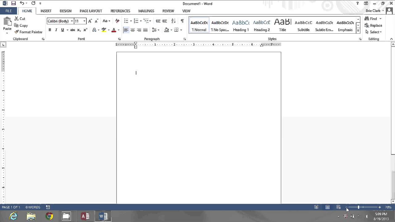 How to Reset Cursor to Make It Smaller in Microsoft Word : Microsoft Office Tips