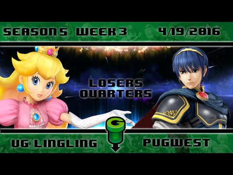 S4@GU 4-19 (Loser's Quarters): Pugwest (Marth) vs UG Lingling (Peach)