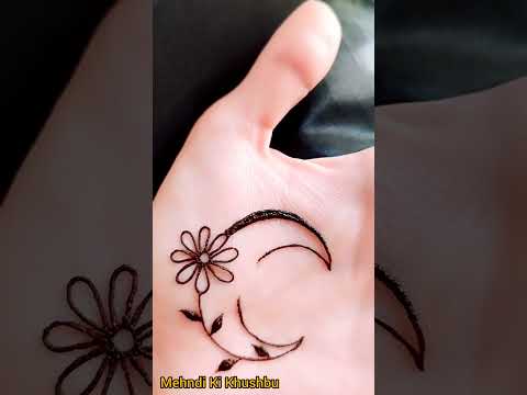 Eid chaand mehndi design ❤️ | Mehndi ki design | #shinewithshorts #shorts