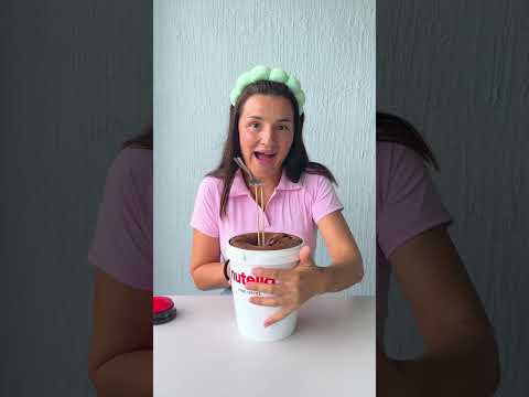 Frozen Nutella Prank 😱🍫🤣 #shorts #khamitovy #martaandrustam