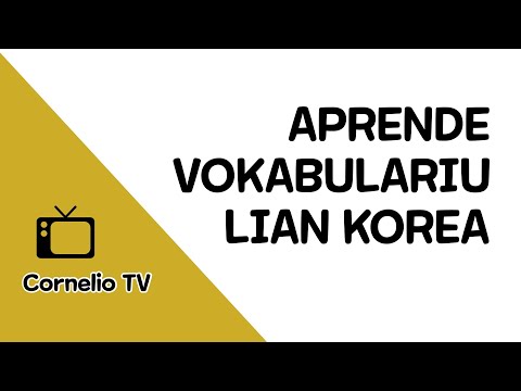 #koreanvocabulary #TOPIK2020 #EPSTOPIK2020 #Coreano Vocabulario Lian Korea | Learn Korean Vocabulary