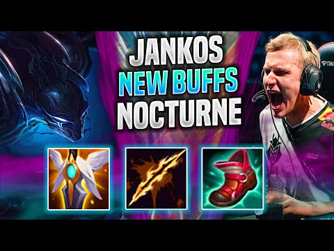 JANKOS CHILLING WITH NOCTURNE NEW BUFFS! - G2 Jankos Plays Nocturne Jungle vs Viego! | Season 2022