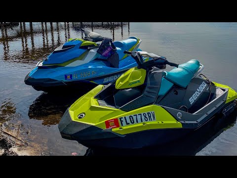 We bought our friend a jetski