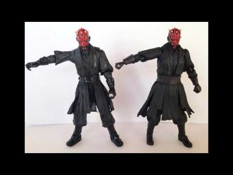 Star Wars Darth Maul Black Series VS Figuarts Comparison