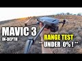 DJI Mavic 3 RANGE TEST To BELOW 0 How Far Will It Go This Is Unbelievable