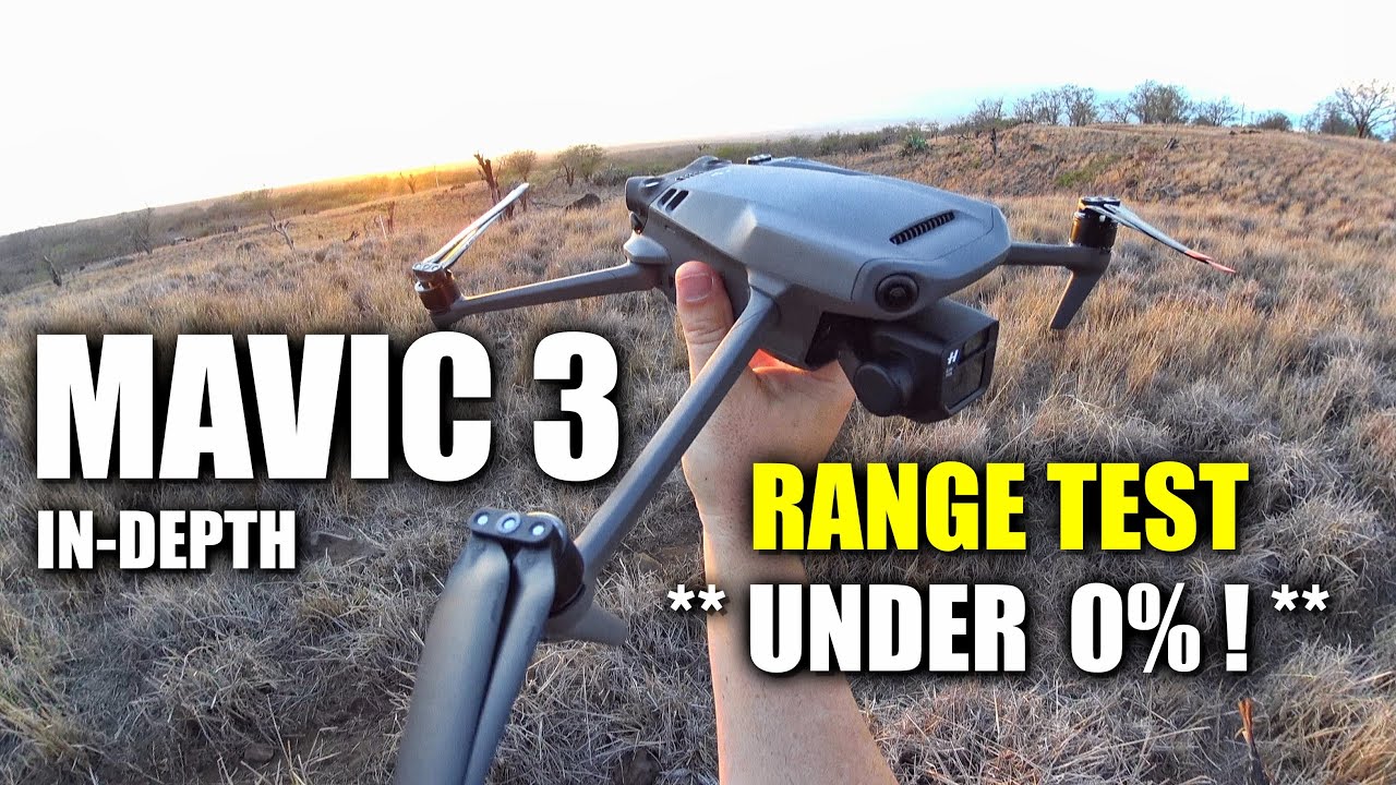 DJI Mavic 3 RANGE TEST to BELOW 0% - How Far Will it Go This is Unbelievable!!