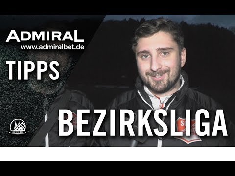 ADMIRAL-Tipps mit Nicola Drosner und Daniel Lohmann (beide SC Germania Geyen), Bezirksliga 1