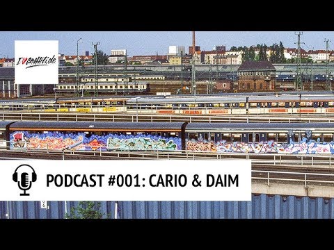 PODCAST #001 - DAIM & CARIO - EINE STADT WIRD BUNT - HAMBURG GRAFFITI HISTORY 1980 - 1999  [DEUTSCH]