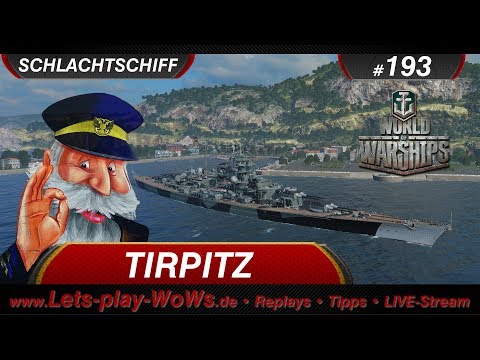 World of Warships Replay #193: Tirpitz [ 2 Gefechte ] deutsch