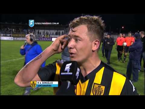 "Lo vamos a levantar". Santamarina 1 - Atl. Paraná 1. Fecha 23. Primera División 2015. FPT.