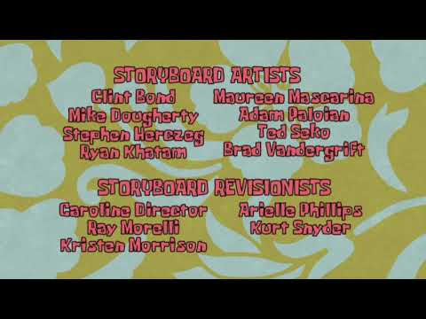 SpongeBob SquarePants - End Credit (English) (S9) HD