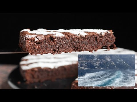 5-Ingredient Italian Caprese Cake all the way from Capri Island (Flourless / Gluten-Free)