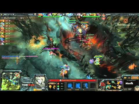 Mousesports vs iCCup Game 2  DOTA 2 International Western Qualifiers - TobiWan & Soe
