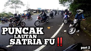 Download lagu PUNCAK FULL SATRIA FU. SAMPE MACET⁉️ || MOTOVLOG SATRIA FU mp3