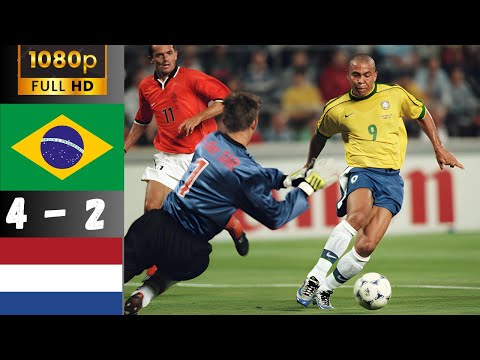 Brazil vs Netherlands 1998 | Epic World Cup Semi-Final Penalties